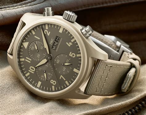 iwc top gun mojave desert|iwc pilot's watch mojave.